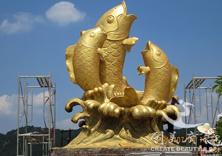 宜春鯉魚(yú)雕塑